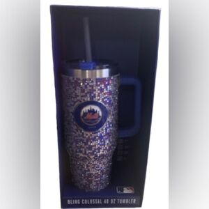 MLB NY METS Bling colossal 40oz tumbler